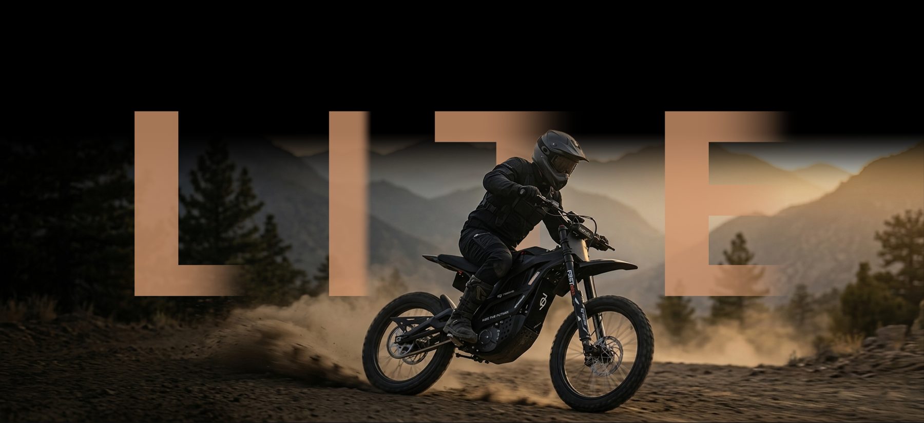 Falcon Lite on the trail