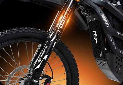 Adjustable front fork